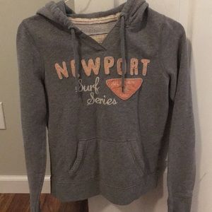 Girls hoodie med hollister